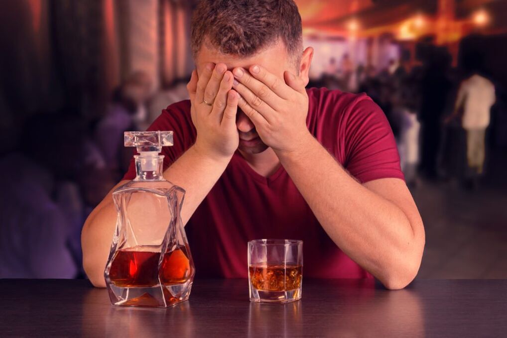 alcohol use as a cause of calculous prostatitis